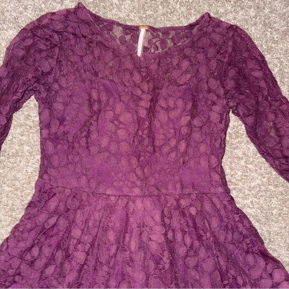 Free People skater lace  dress - Picture 2 of 5